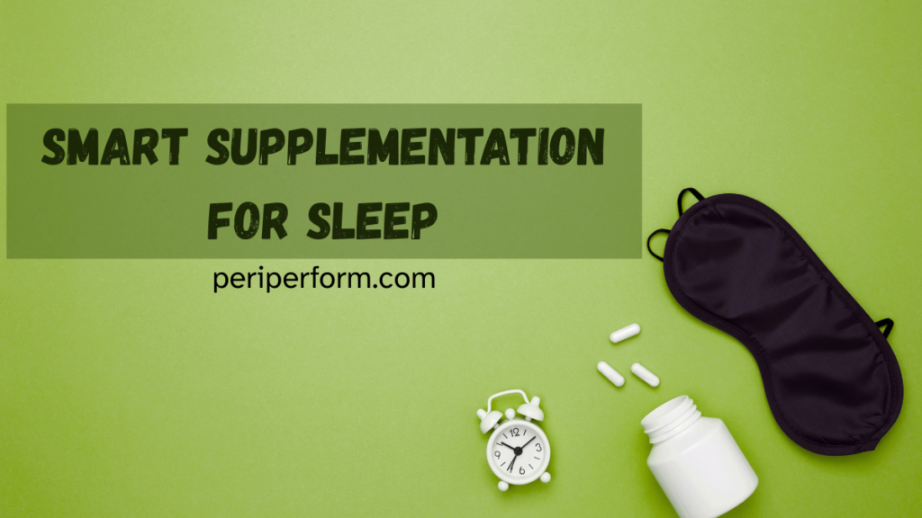 supplements that will improve sleep quality for your athletic performance