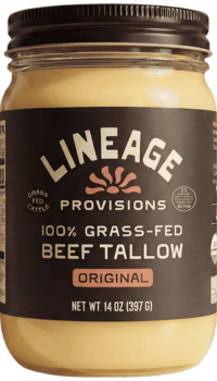 Lineage Provisions Grass-Fed Beef Tallow Review: Best tallow for eczema
